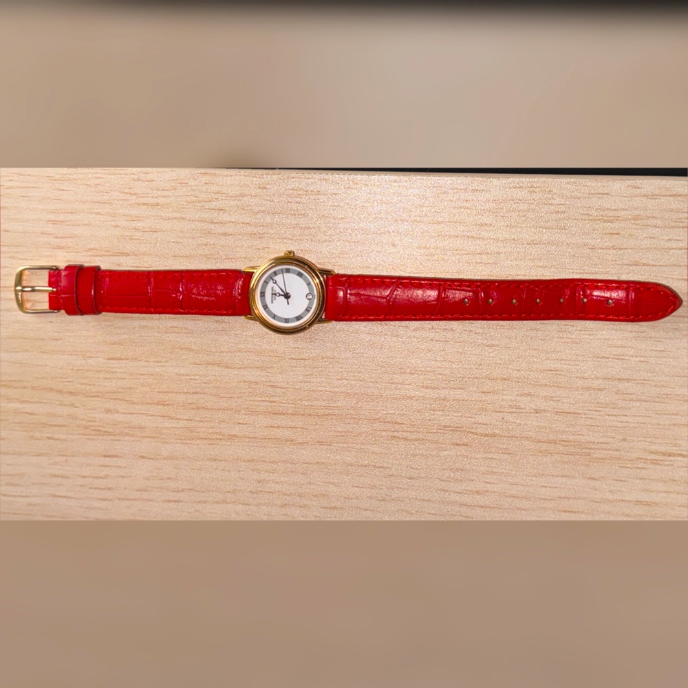 Raymond Weil leather wristwatch